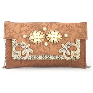 Bolso de mano elegante para mujer - Marrón - Product Image 2