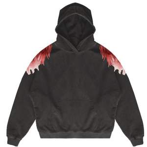 เสื้อฮู้ด450กรดซักแบบกำหนดเองได้ระบบ GSM หินที่มีน้ำหนักมากมีลักษณะเป็นสีที่ไม่ค่อยมีรอยเหี่ยว - Product Image 6