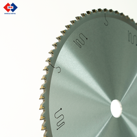 Lames de scie circulaire diamantées soudées haute fréquence de qualité industrielle 350 mm OEM pour la découpe de l'aluminium et du bois, 72 dents PCD