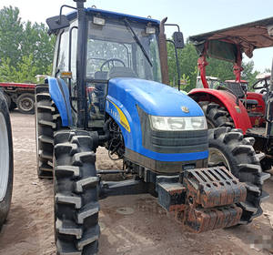 Tracteurs Offre Spéciale SNH754 75HP tracteurs Holland d'occasion tracteur à roues 4x4 bon marché pour l'agriculture agricole - Product Image 6