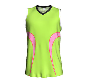 Camiseta de Baloncesto Personalizada Naranja sin Mangas con Cuello en V, Absorbente de Humedad, Impresión Sublimada, Ropa Deportiva para Hombre - Product Image 4