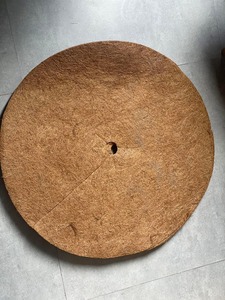 Biodegradable Coconut Fiber Mulch <b>Mat</b> Tree Ring Weed Control & <b>Moisture</b> Retention Solution - Product Image 4