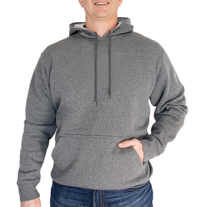 Sudaderas con Capucha para Hombre al por Mayor, de Alta Calidad, Estilo Casual, 450-500 g/m², en Blanco, de Felpa Francesa 100% Algodón, con Capucha Bordada - Product Image 1