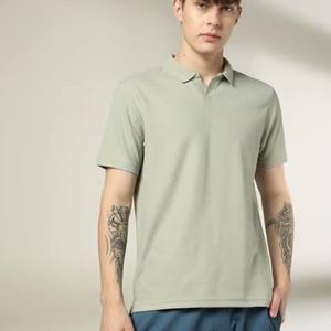 T-shirt polo 100% polyester personnalisé de haute qualité pour hommes, impression par sublimation, conception à manches courtes à séchage rapide - Product Image 1