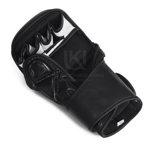 Guantes de Entrenamiento de MMA Personalizados, Guantes de Grappling con Palma Abierta y Diseño Personalizado, Guantes de Grappling y MMA OEM - Product Image 3