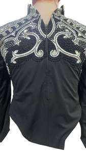 Custom Lightweight Eco-Friendly Western Showmanship Jacket Women Long Sleeve Elegant Riding Coat Designed Horse Show Rodeo - Product Image 4