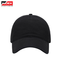 Gorra de Béisbol Roja de 6 Paneles INDEX SPORTSWEAR, Unisex, de Algodón, Color Sólido, Ajustable, para Adultos