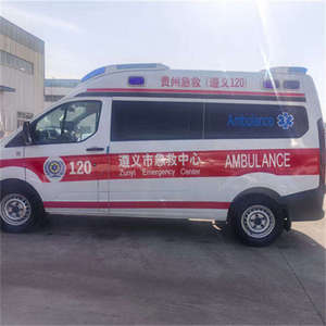 Automatic Diesel Hospital Ambulance T6 Medium Wheelbase Roof Used Euro 4 Emission Emergency Medical <b>Transport</b> Manual 3-8m Length - Product Image 5