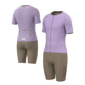 เสื้อจักรยานน้ำหนักเบาสำหรับผู้ชาย GLIDE สีลาเวนเดอร์-ชุดกีฬาฤดูร้อนแบบซับลิเมชั่นสั่งทำพิเศษ - Product Image 2