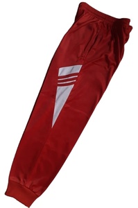 Pantalon de survêtement rouge à taille élastique tie-dye, mode printemps, vente en gros OEM, pantalon de jogging personnalisé, vêtements de sport, joggers unisexes - Product Image 2