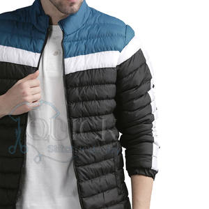 Chaqueta Acolchada Unisex, Superventas, Impermeable, Transpirable, Ecológica, con Cuello Alto, Logotipo Frontal Personalizado, Informal, de Poliéster - Product Image 1