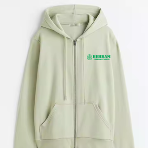 เสื้อฮู้ดซิปแบบสวมใส่สบายทรงปกติ รุ่นใหม่ปี 2026 สำหรับทุกเพศ |   ผ้าฝ้ายเฟรนช์เทอร์รี่หนัก 300 กรัม 100% แห้งเร็ว ระบายอากาศได้ดี สำหรับฤดูหนาว - Product Image 2