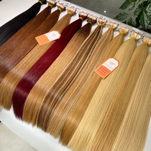 Proveedor al por mayor para extensiones de cabello humano vietnamita virgen de grado 12A cinta 100% en varios estilos de onda en varios colores - Product Image 5
