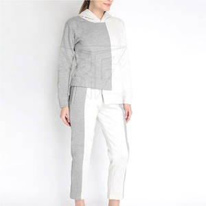 Survêtement d'hiver pour femmes de haute qualité motif solide haut de transpiration ensemble facile à porter meilleur vendeur fabriqué au Pakistan - Product Image 5