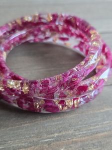 BANGLES EPOXY UNIQUE BANGLES EN RÉSINE COLORÉE FASHION Features India Party Acrylique Resin Designer Handmade - Product Image 3