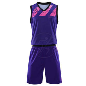 Venta al por mayor mejor precio uniforme de baloncesto de alta calidad de impresión por sublimación nuevo diseño de uniforme de baloncesto personalizado - Product Image 1