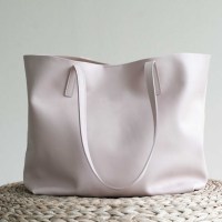 Sac fourre-tout en cuir PU personnalisé fait à la main de haute qualité pour hommes/femmes pour le shopping
