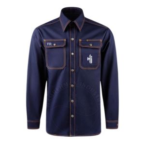 Découvrez notre sélection de chemises de soudage pour le meilleur de la chemise de soudage résistante aux flammes unique ou personnalisée 100% coton - Product Image 6