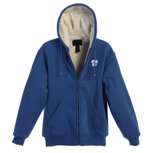 Durable And Comfortable Winter Clothing For Daily Use Sherpa Lined Hoodie Warm Soft Fabric Design Stylish Outdoor Wear - Product Image 1