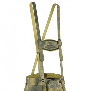 Oktoberfest bavarois Lederhosen short en cuir ciré pour hommes tenue allemande couleur personnalisée vintage - Product Image 6