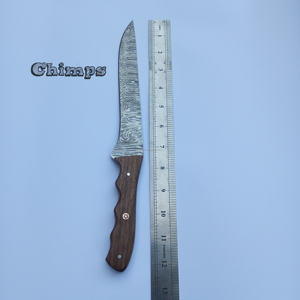 Cuchillo Sashimi de acero de Damasco para rebanar filetear salmón cuchillo de cocina cuchillo de filete con mango de hueso de camello - Product Image 4