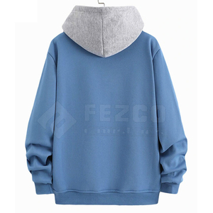 Sweats à capuche surdimensionnés légers en coton avec logo personnalisé OEM pour hommes Sweats à capuche pour hommes avec taux de vente global - Product Image 2