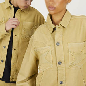 2025 chaqueta vaquera Unisex hecha a medida producto de invierno chaqueta vaquera Unisex precio barato chaqueta vaquera cálida de invierno - Product Image 3