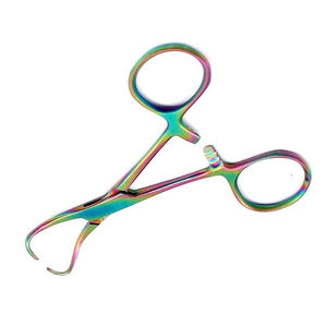 Pinces à serviettes Backhaus de qualité supérieure avec poignée à cliquet 3.5 longues pinces à serviettes chirurgicales pour hôpital médical - Product Image 2