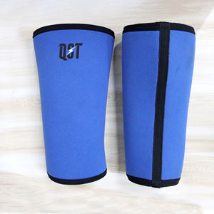 Manchons de genou en nylon et coton de qualité supérieure, 7 mm d'épaisseur, compression réglable pour une protection professionnelle, entraînement musculaire - Product Image 1