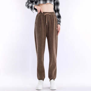 Pantalon baggy pour femmes avec taille élastique Pantalon de mode coupe ample pour les styles décontracté et streetwear Approvisionnement en gros - Product Image 2