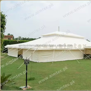 Venta al por mayor tienda Mughal por encargo 2024 OEM diseño calidad tela de lona ignífugo resistente a los rayos UV impermeable tienda Mughal - Product Image 1