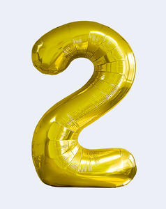 Globo de Número Dorado Novedoso de 1M para Celebraciones de Cumpleaños, Fiestas, Marca Love, Origen China, Venta al por Mayor en España - Product Image 4