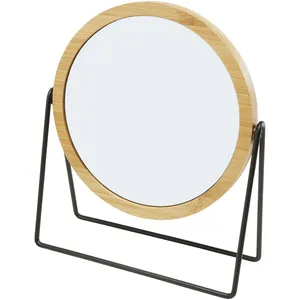 Hyrra Bamboo Vanity <b>Mirror</b> Sustainable Merchandising Product - Product Image 1
