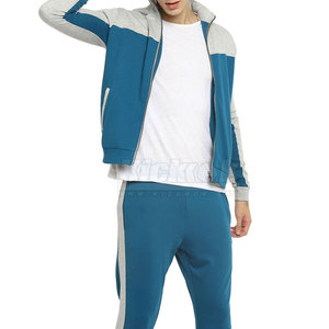 Conjunto Deportivo de Invierno de Alta Calidad con Cuello Alto, 100% Algodón, Diseño de Logotipo Personalizado, Transpirable y Ligero para Hombre - Product Image 3