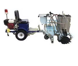 Máquina de Marcado Vial Termoplástico de Empuje Manual SW-11 con Controlador de Línea, Tipo Scooter de Conducción para Marcado de Líneas - Product Image 3