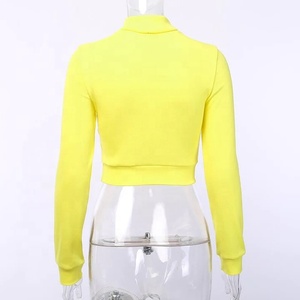 Sudadera de tela de alta calidad para mujer, sudadera con logotipo personalizado para mujer, sudadera con diseños personalizados propios - Product Image 2