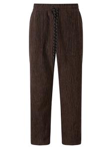 กางเกงขาบานผู้ชายผ้าลูกฟูกเอวกลางเอวสูงเทรนด์ลำลองใหม่ฤดูใบไม้ผลิ2025 - Product Image 5