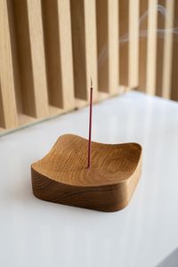 Porte-encens en bois durable artisanal de qualité supérieure, récupérateur de cendres pour encens indien, spirituel, Pooja, yoga, zen, méditation, maison - Product Image 3