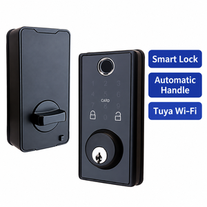 Cerradura Inteligente Tuya WiFi con Huella Dactilar, Cerradura Electrónica sin Llave, Pantalla Táctil, Contraseña, Control Remoto por Aplicación - Product Image 3