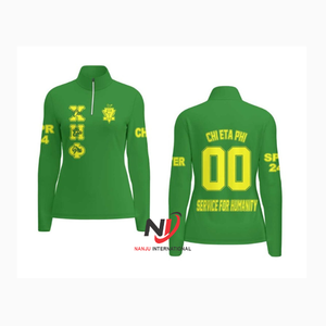Chaqueta universitaria de satén personalizada al por mayor para hombre, estilo Che Eta Phi Greek Gear Bomber con cierre frontal de cremallera para la temporada de invierno universitaria. - Product Image 1