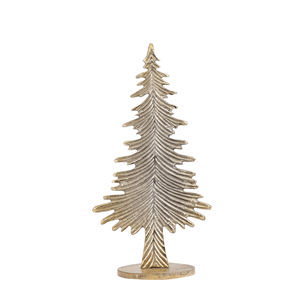 Estatuilla de árbol de Navidad de metal de lujo decoración festiva para el hogar y la Oficina - Product Image 6