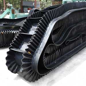 สายพานลำเลียงติดผนังด้านข้างทำจากยาง PU อุณหภูมิสูงปรับความเร็วได้สำหรับโรงงานผลิตเหมืองสแตนเลส - Product Image 1