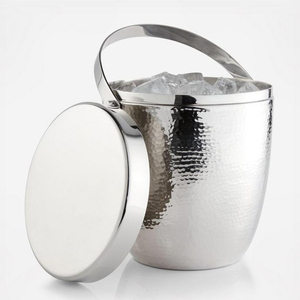 Premium Design High Quality Double Wall Insulated Stainless Steel <b>Wine</b> Ice Bucket with Tongs Beverages Cooler <b>Wine</b> Ice Storage - Product Image 2