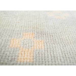 Tapis en laine noué à la main Aalam, gris et noir, technique de tissage plat, pour salon, tapis en jute pour couloir - Pae-788 - Product Image 3