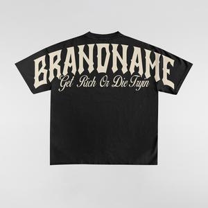 Camisetas Casuales con Cuello Redondo y Estampado para Hombre, Estilo Urbano, Corte Holgado, Pedidos al por Mayor a Precios de Mayoreo - Product Image 2