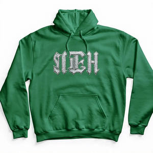 Pull à capuche en coton polaire avec strass de haute qualité Conception avant/arrière Commande en gros OEM Logo/marque Pull à capuche pour hommes - Product Image 6