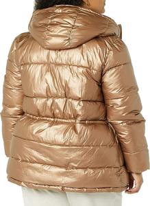 Custom Logo Men's Winter Puffer Jacket New Design Light and Foldable 100% <b>Polyester</b> Canvas Solid Casual for Adults - Product Image 2