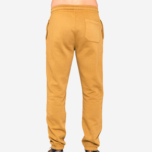 Vente en gros Pantalon de jogging en coton coupe ajustée pour homme, corset de fitness décontracté avec logo personnalisé, grande taille pour la course à pied - Product Image 3