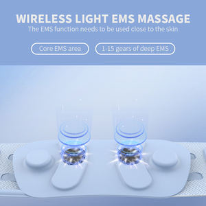 Fábrica al por mayor sincronización inteligente portátil vibración calentada compresión lumbar máquina de cintura eléctrica cinturón de masaje - Product Image 5