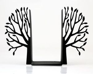 Porte-livres élégants en métal améliorant l'ambiance du bureau à domicile, pour une présentation de livres bien organisée - Product Image 2